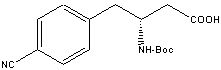 Boc-(R)-3-amino-4-(4-cyano-phenyl)-butyric acid